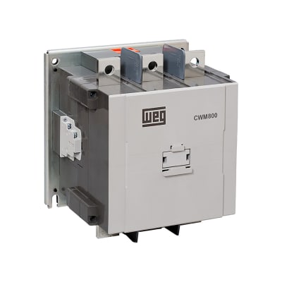 CONTACTOR WEG 3P 800A E 220VAC 2NA+2NC CWM1