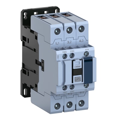 CONTACTOR WEG 3P 80A 24VAC 1NA+1NC CWB