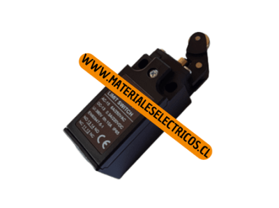 FIN DE CARRERA PLASTICO CABEZAL BRAZO ROL 1NA+1NC P65