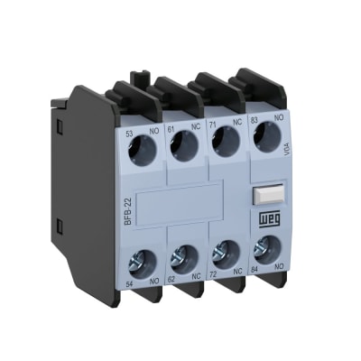 CONTACTO AUXILIAR WEG 1NA+3NC FRONTAL PARA CONTACTOR CWB1