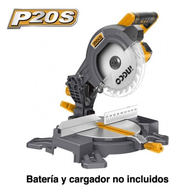 SIERRA INGLETEADORA INGCO 20V INDUSTRIAL