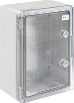 GABINETE IP65 40X30X22 PUERTA TRANSPARENTE