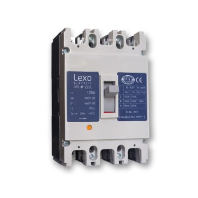 AUTOMATICO LEXO CAJA MOLDEADA 3X125A FIJO 35KA