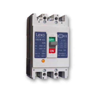 AUTOMATICO LEXO CAJA MOLDEADA 3X32A FIJO 25KA