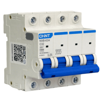 AUTOMATICO CHINT 4X63A 10KA C NXB -63H1