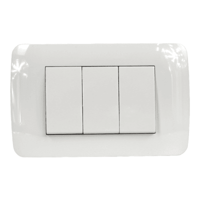 INTERRUPTOR ARMADO LEXO TRIPLE 9/32 10A BLANCO