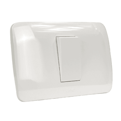 INTERRUPTOR ARMADO LEXO SIMPLE 9/12 10A BLANCO