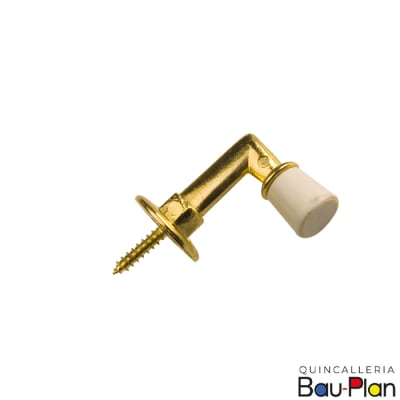 TOPE DE PUERTA CURVO ZAMAC BRONCEADO (Unidad)1