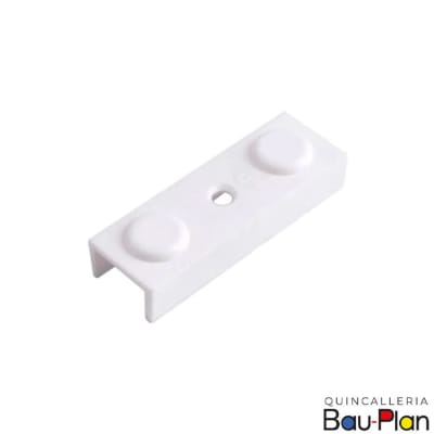 Patín Perforado 15mm Blanco (Unidad)1