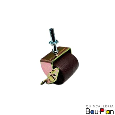 RUEDA Cama C/Freno C/Socket Café (Unidad)1