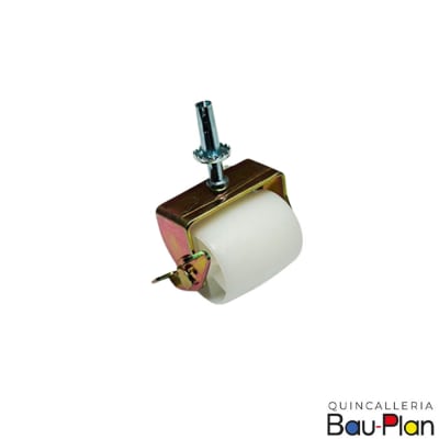 RUEDA Cama C/Freno C/Socket Blanca (Unidad)1
