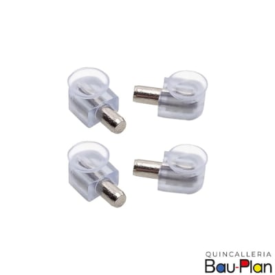 SOPORTE Vidrio Ventosa 5mm Transparente (100 UN)1