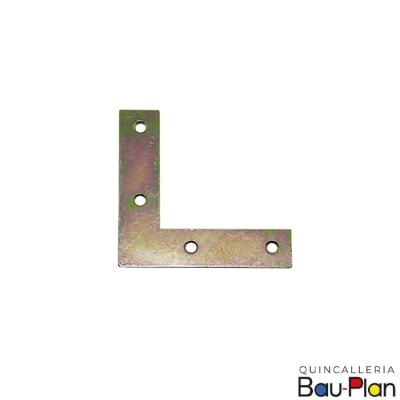 ESCUADRA PLANA ART. 87 HIERRO ZINC. IMP. 3 1/21