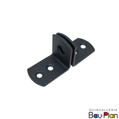 Portacandado Simple Negro 2 1/2 (par)1