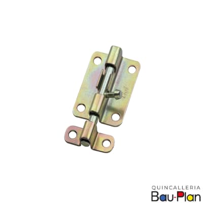 PICAPORTE BASE  Recta 1078 Zincado 31