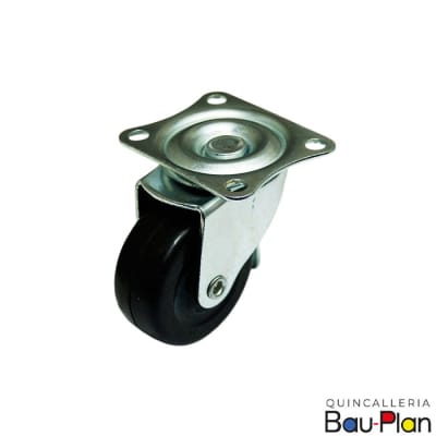 RUEDA de Goma 3 1/2 c/base (Unidad)1