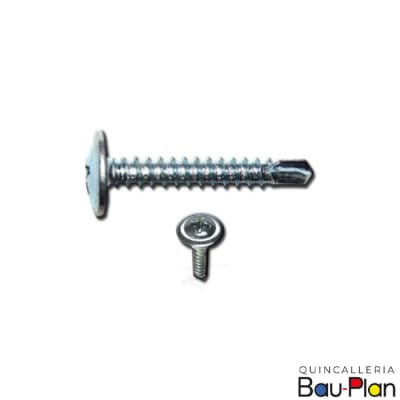 TORNILLO (100 un) C/Truss p/broca ZN 8 x 1 1/41