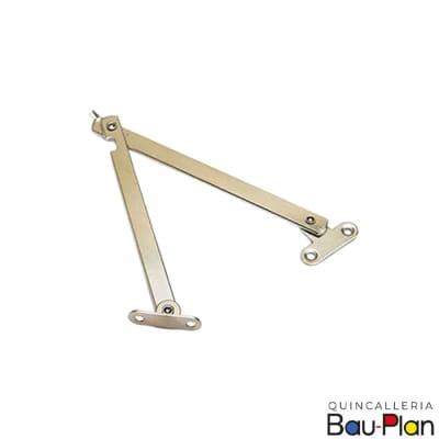 BRAZO Niquelado 250mm C/Tope Par1