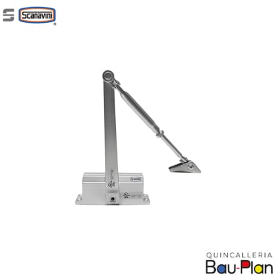 BRAZO HIDRAULICO 25-45kg mx/c/Retenciòn/Uso comerc-residenc/Esm.gris1