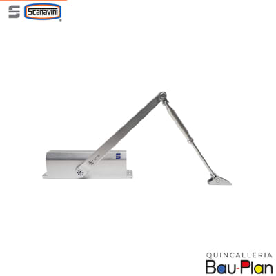 BRAZO HIDRAULICO 15-85kg màx./Alto tráfico-comercial/Esmaltado gris1