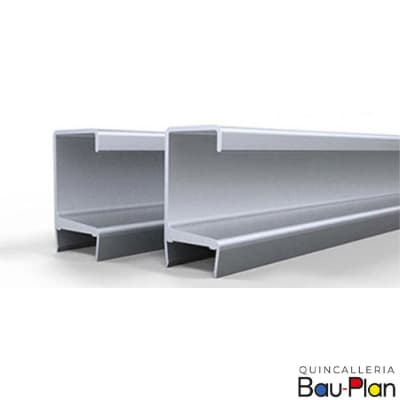 PERFIL MANIJA C DE APLICAR TABLERO 18MM TIRA 3MT1