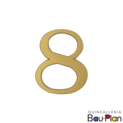 NUMERO 8 Bronceado 7cm1