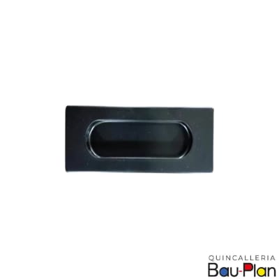 TIRADOR  ASA RECTANGULAR 64 MM NEGRA TF-11011 DMC1