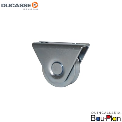 RUEDA PORTON  CON BASE 70MM 250K (Unidad)1