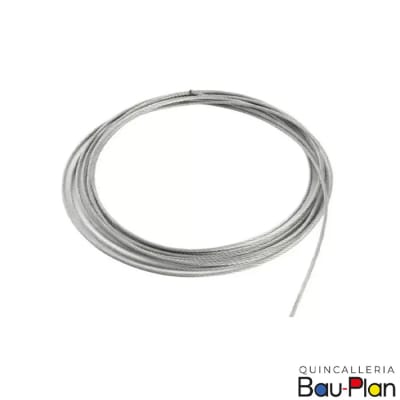 SOPORTE 10mt Piola Acero ø2mm1