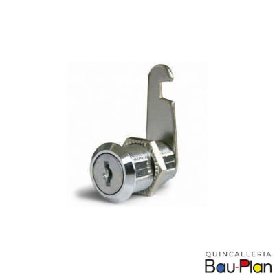 CERRADURA Guantera 430 - 16mm Niquelada, espeso1