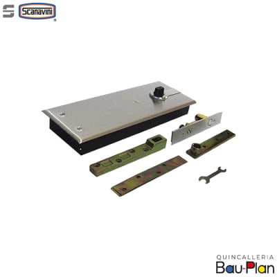 QUICIO HIDRAULICO  al piso/ 130kg máx/ Tapa Ac. Inox DT-23001