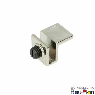 TIRADOR P/PUERTA VIDRIO NIQUEL (Unidad)1