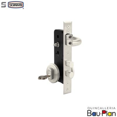 CERRADURA EMBUTIR   1 Manilla Izquierda AI / Acceso Principal, llave/llave1