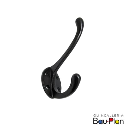 PERCHA Doble 3822 Fierro Forjado  132mm  (Unidad)1