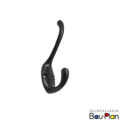 PERCHA DOBLE 6206 FIERRO FORJADO 110 MM.  (Unidad)1