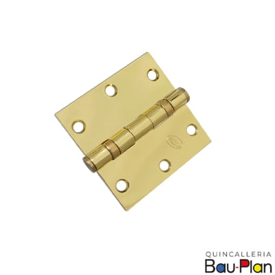 BISAGRA 4.0x4.0x3mm C/Rodamiento Bronceada (Unidad)1