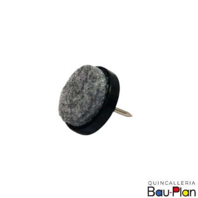 PATIN CON FELPA 20mm NEGRO (Unidad)1