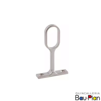 SOPORTE Central Barra Ovalada Cromada1