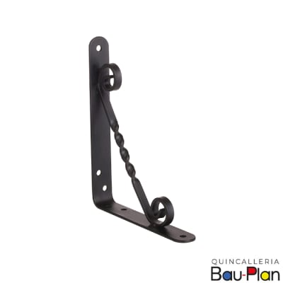 ESCUADRA ORNAMENTAL 150 X 125 MM A. NEGRO (Unidad)1