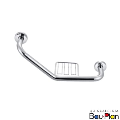 BARRA SEGURIDAD CURVA Acero Inox 201, 417mm1