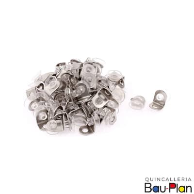 SOPORTE Vidrio c/Ventosa 88031 Niquel (100 UN)1