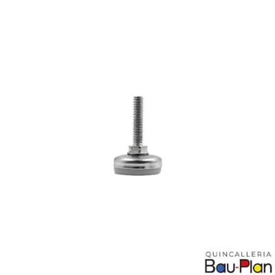 PATIN PATIN 183 - ø 25mm, Hilo 1/4 x 19mm Cromado / Blanco1
