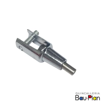 SOPORTE Placa Vertical Cromo1