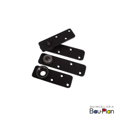 QUICIO Con Rodamiento 38mm 300Kg. Negro1