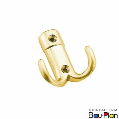 PERCHA BRONCE PLASTICA  (Unidad)1