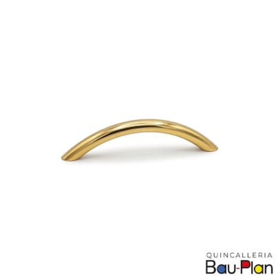 TIRADOR MANILLA LUNA METALICA BRONCEADA 96MM1