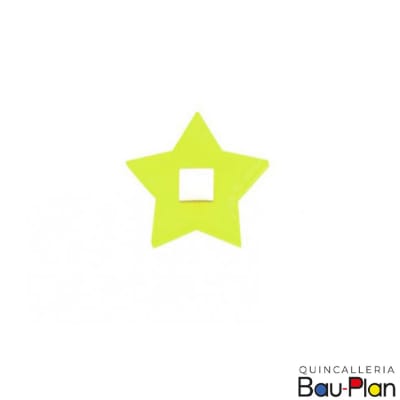 PERILLA ESTRELLA AMARILLO RESINA1