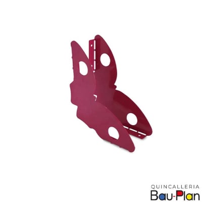 SOPORTE REPISA MARIPOSA (M) FUCSIA (Juego)1