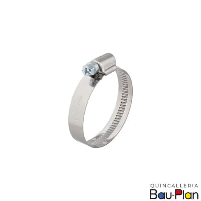 ABRAZADERA DE MANGUERA. ZINCADA 9MM 12 X 221