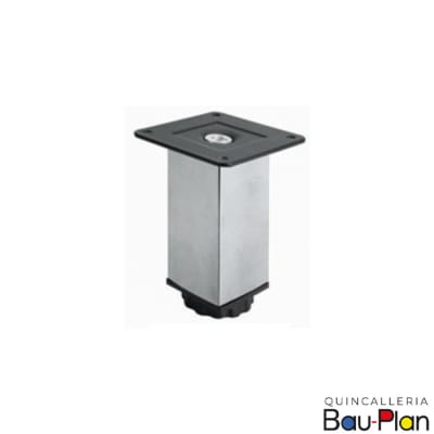 PATA Sillón Cuadrada Niquel 38x38x100mm DMC 24061